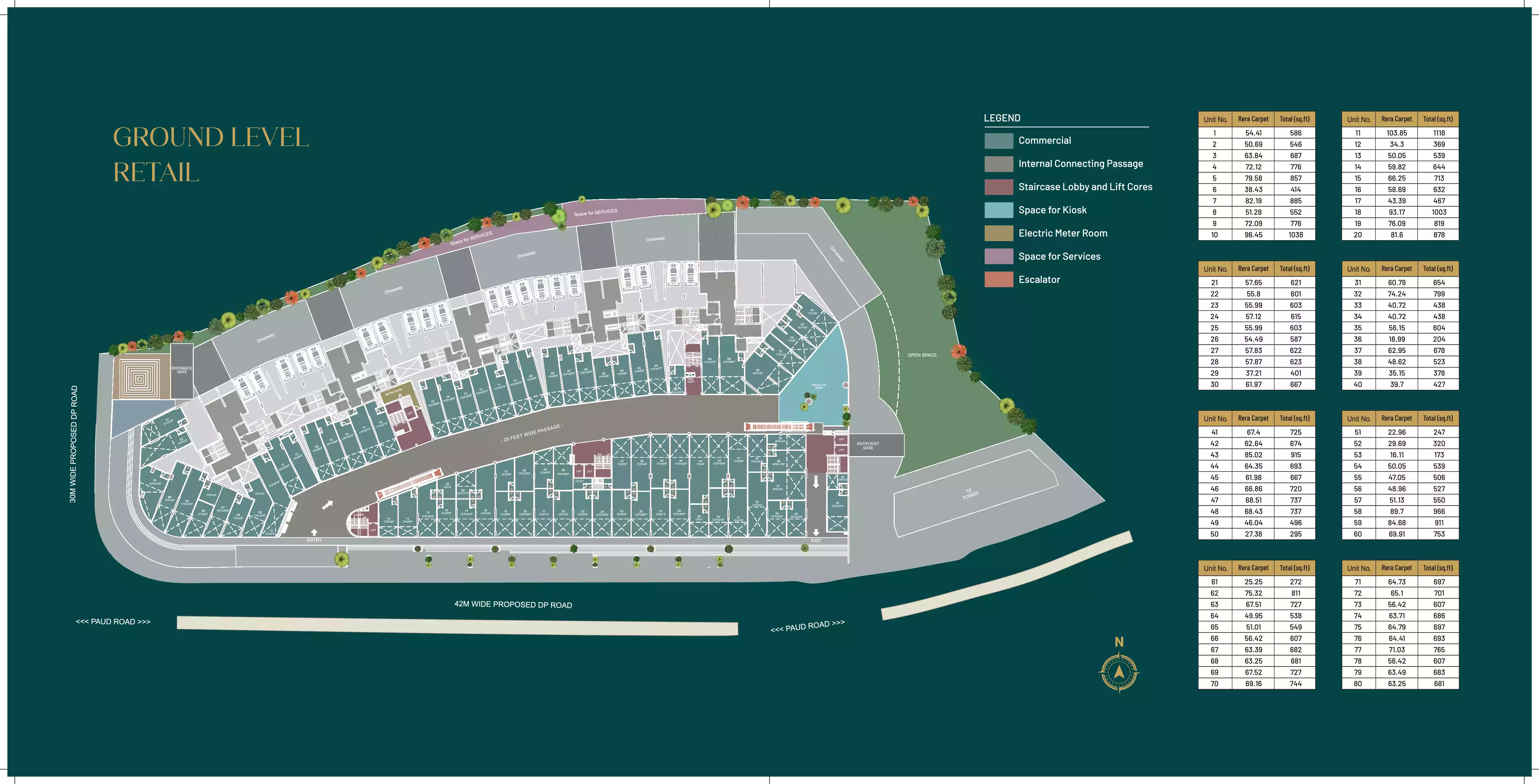 3.5 BHK Floor Plan - Artistic Representation